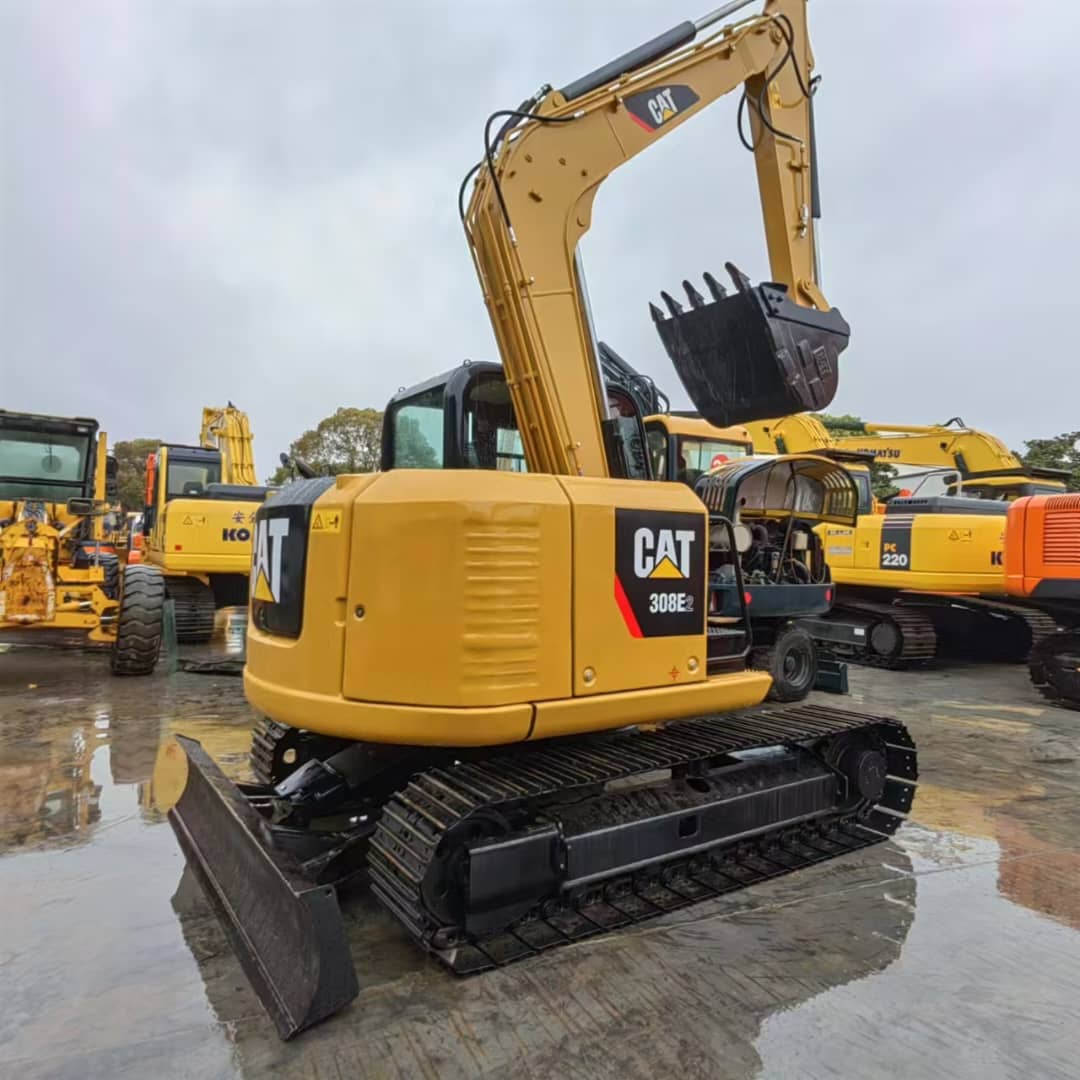 
								Cat 308 Excavator full									