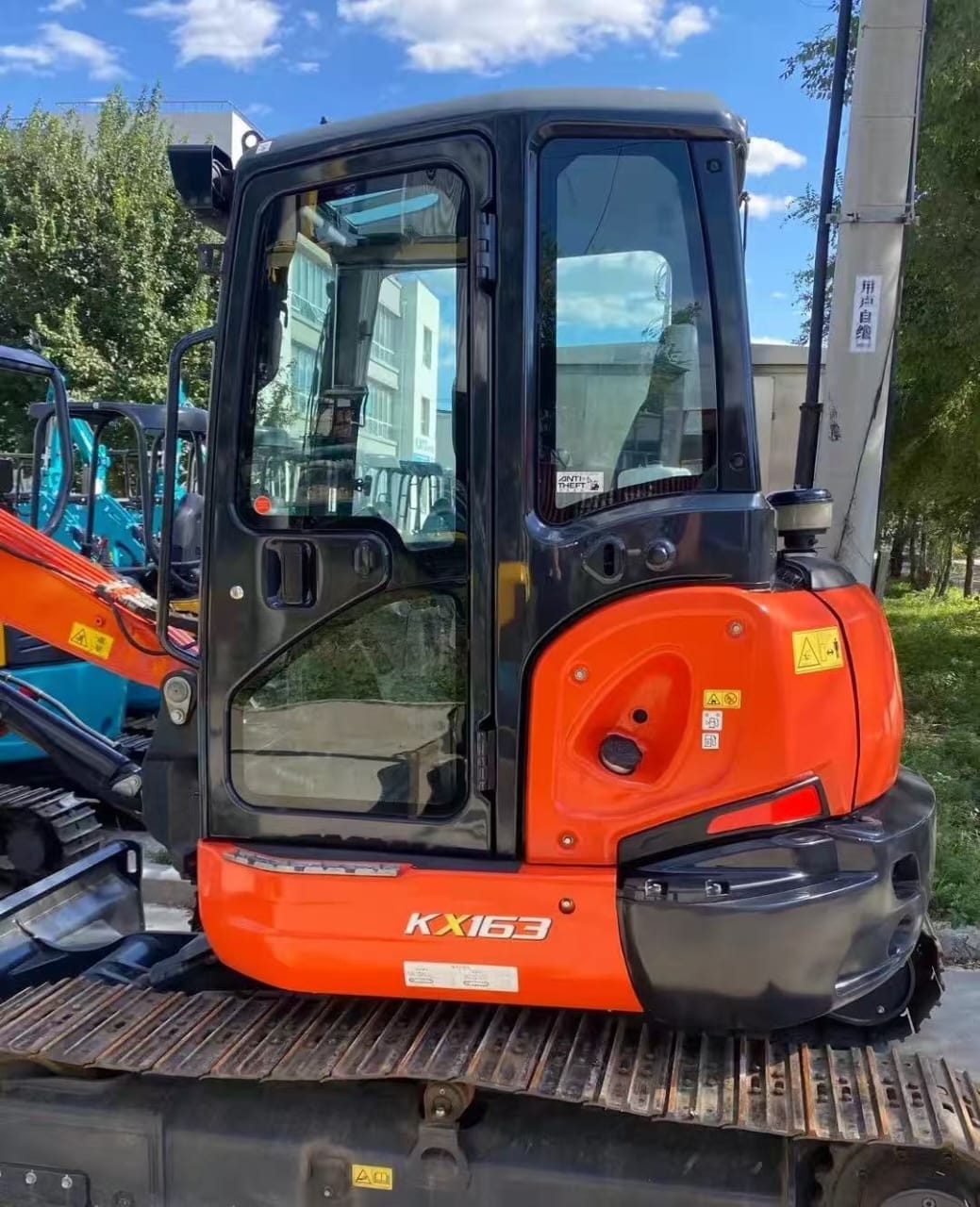 
								Kubota KX163 full									
